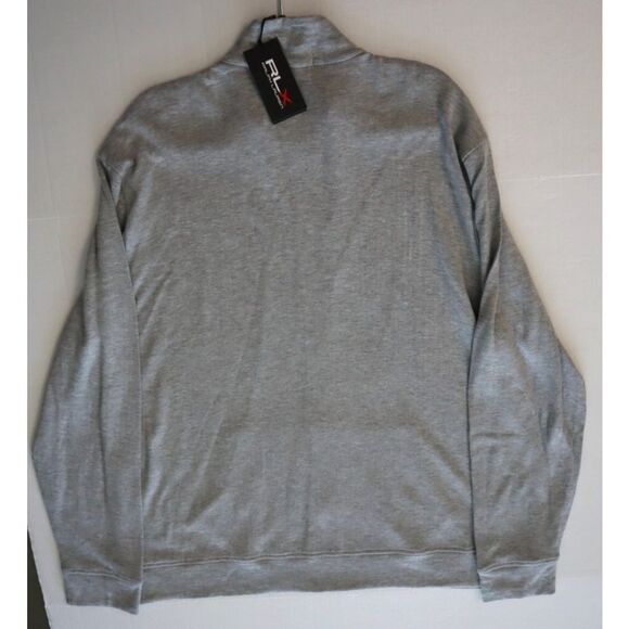 RLX Ralph Lauren Men's Sz 2XL Gray Heather Cotton/Modal Full Zip Jacket - Picture 11 of 11